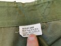 U.S. Trousers Mans Combat, Tropical, ripstop, 3rd pattern, used, size L, dated 67