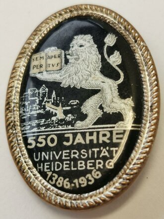 Abzeichen 550 Jahre Universität Heidelberg 1936