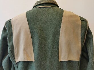 Heer, Feldbluse für Mannschaften Modell 1935. Am Kragen eingerissen, getragenes Stück