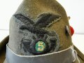 Italien 2. Weltkrieg, Alpini Mütze für Infanterie