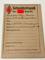Deutsches Jungvolk /Hitler Jugend, Ausweiskonvolut eines Angehörigen des Gebiet 21 ( Baden) Der seltene Sportausweis des Deutschen Jungvolkes mit beiliegendem Lichtbild, die anderen fehlen
