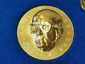 DDR,  Johannes Becher Medaille "Für hervorragende Kulturpolitische Leistungen" in gold, im Etui