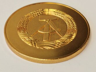 DDR,  Medaille "40 Jahre Rechtspflege in Dienste des Volkes 1989" im Etui