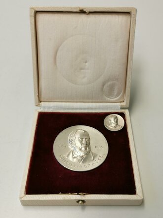 DDR,  Wilhelm Bracke Medaille in silber...