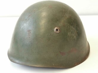 Italien 2. Weltkrieg, Stahlhelm M33 , Originallack