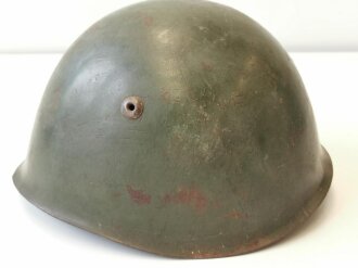 Italien 2. Weltkrieg, Stahlhelm M33 , Originallack