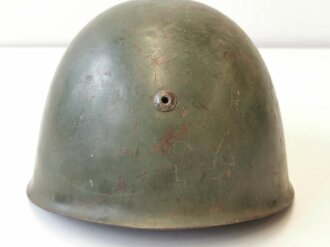 Italien 2. Weltkrieg, Stahlhelm M33 , Originallack