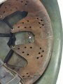 Italien 2. Weltkrieg, Stahlhelm M33 , Originallack