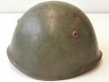 Italien 2. Weltkrieg, Stahlhelm M33 , Originallack