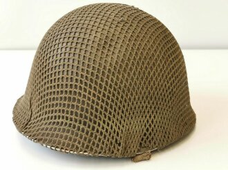 Frankreich, Stahlhelm M51. Originallack