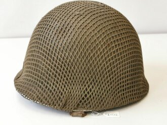 Frankreich, Stahlhelm M51. Originallack