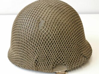 Frankreich, Stahlhelm M51. Originallack