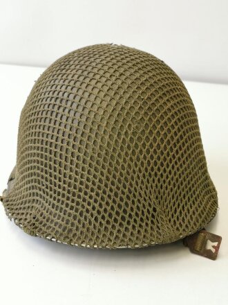 Frankreich, Stahlhelm M51. Originallack