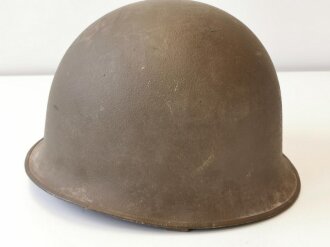 Frankreich, Stahlhelm M51. Originallack