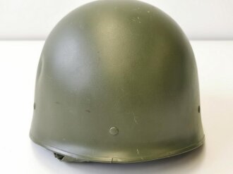 Frankreich Modell 1978 Stahlhelm mit Fallschirmjäger Kinnriemen