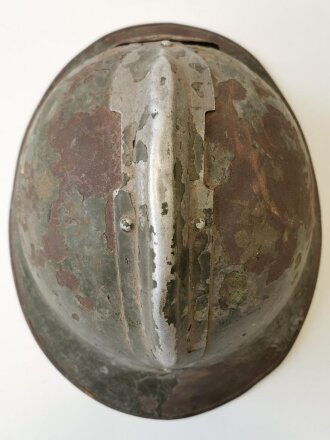 Peru, Stahlhelm M34, ungereinigtes Stück