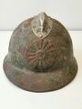 Peru, Stahlhelm M34, ungereinigtes Stück