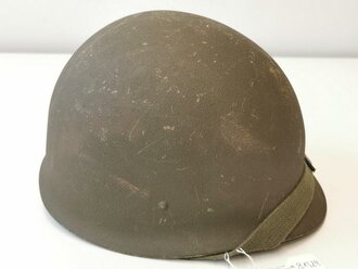 Deutschland nach 1945, Stahlhelm Bundeswehr alter Art, Kopfgrösse 53-55