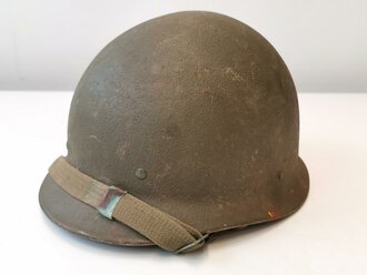 Deutschland nach 1945, Stahlhelm Bundeswehr alter Art, Kopfgrösse 56-58, gebraucht