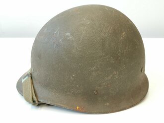 Deutschland nach 1945, Stahlhelm Bundeswehr alter Art, Kopfgrösse 56-58, gebraucht