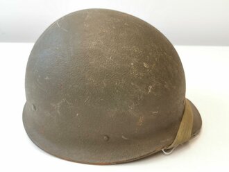 Deutschland nach 1945, Stahlhelm Bundeswehr alter Art, Kopfgrösse 56-58, gebraucht