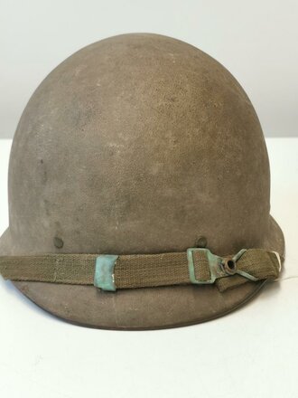 Deutschland nach 1945, Stahlhelm Bundeswehr alter Art, Kopfgrösse 56-58, gebraucht