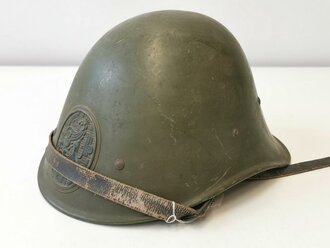 Stahlhelm Niederlande 2. Weltkrieg, Originallack
