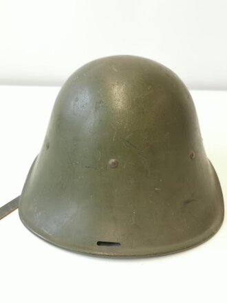 Stahlhelm Niederlande 2. Weltkrieg, Originallack