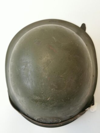 Stahlhelm Niederlande 2. Weltkrieg, Originallack