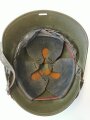 Stahlhelm Niederlande 2. Weltkrieg, Originallack