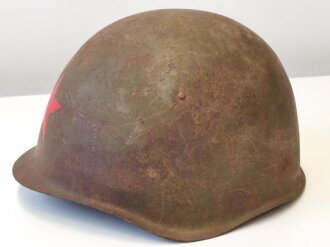 Russland, Stahlhelm SSH40 datiert 1940. Ungereinigtes ,...