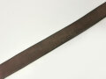 Koppelriemen Wehrmacht, frühes Stück mit Aluminiumgegenhalt, Gesamtlänge 91cm