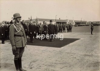 Aufnahme des Reichspräsidenten Hindenburg und des...