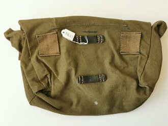 Fahrradtasche aus Tasche for den A-Rahmen der Wehrmacht, Nachkriegsprodukt " Schwerter zu Pflugscharen"