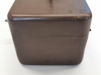 Geldkassette aus Optikbehälter  der Wehrmacht....