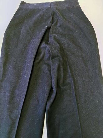 Kriegsmarine, blaue Hose für Mannschaften. Kammerstück von 1939 in gutem Zustand, im Rückenbereich enger gemacht