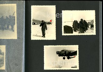 Fotoalbum Luftwaffe, insgesamt 60 Fotos, meist Ju52