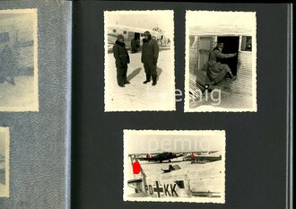 Fotoalbum Luftwaffe, insgesamt 60 Fotos, meist Ju52