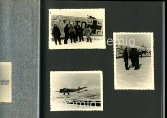 Fotoalbum Luftwaffe, insgesamt 60 Fotos, meist Ju52