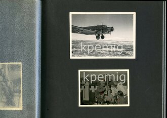 Fotoalbum Luftwaffe, insgesamt 60 Fotos, meist Ju52