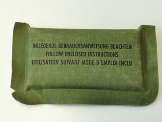 Bundeswehr Verbandpäckchen kleines Modell datiert 1964