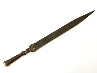 Speer spitze, Länge 58cm. Alter und Herkunft unbekannt