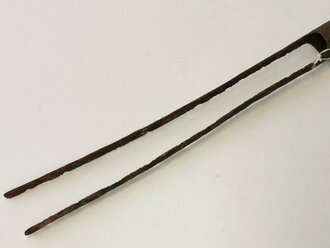 Lanzen spitze, Länge 55cm. Alter und Herkunft unbekannt