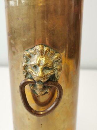 1.Weltkrieg, Vase aus Kartusche gefertigt. Deutsche...