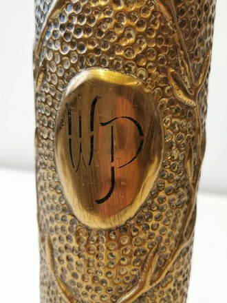 1.Weltkrieg, Vase aus Kartusche gefertigt. Amerikanische...