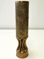 1.Weltkrieg, Vase aus Kartusche gefertigt. Amerikanische ? Bodenstempelung. Höhe 34cm