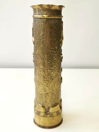 1.Weltkrieg, Vase aus Kartusche gefertigt. Amerikanische...