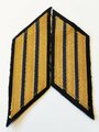 Bundeswehr/Bundesmarine Paar Dienstgradabzeichen/Armabzeichen Hauptgefreiter für das dunkelblaue Diensthemd ca 60-70er Jahre, ungetragen, sehr guter Zustand,