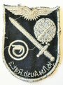 Bundeswehr Luftwaffe Einheitsabzeichen/Ärmelabzeichen 16./Luftwaffenausbildungsregiment 2, getragen, guter Zustand, Ausführung farbig