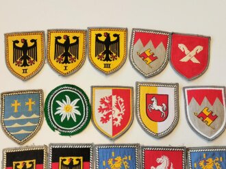 Bundeswehr, 20 Stück verschiedene Verbandsabzeichen